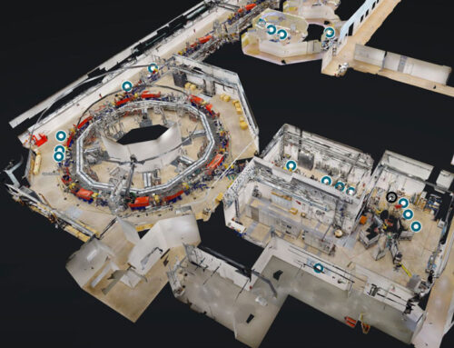 3D Scan des Synchrotron – Partikelbeschleunigers der Marburger Ionenstrahl-Therapie